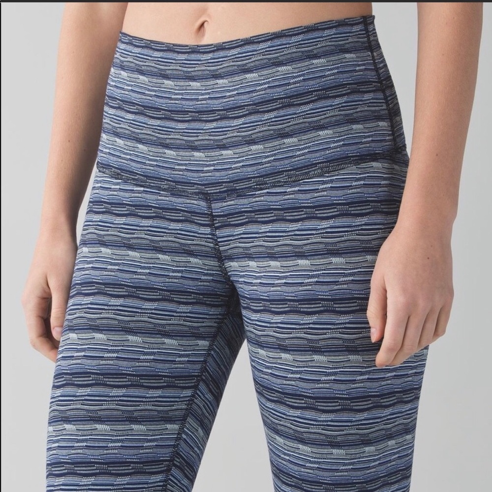 🍋 Lululemon Wunder Under Crops Space Dye 🍋
